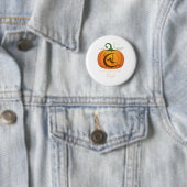 ontwerp van Halloween Pumpkin Fairy Ronde Button 5,7 Cm (In situ)