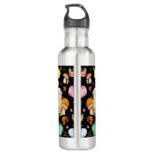 Ontwerp van herfst waterfles  (Achterkant)