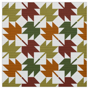 Ontwerp van het aple Leaf Quilt Pattern 1 Stof