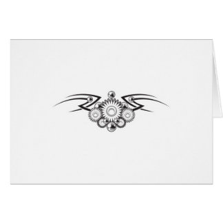 Ontwerp van het aztec-ventilator Tattoo