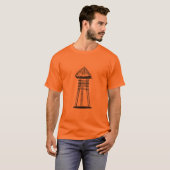 ontwerp van het Beach Hut Surf T-shirt (Voorkant volledig)