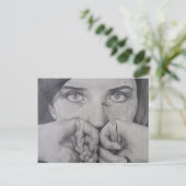 Ontwerp van het briefkaart - Moribund-kind (Staand voorkant)