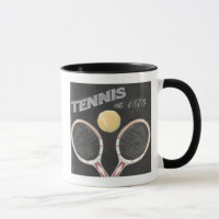 ontwerp van het Chalkboard van Tennis