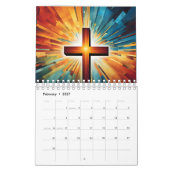 ontwerp van het christendom kalender (Feb 2027)