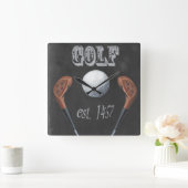  ontwerp van het golfkarton vierkante klok (Huis)