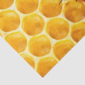 Ontwerp van het Honingraat- en bijenpatroon Tissuepapier (Detail)