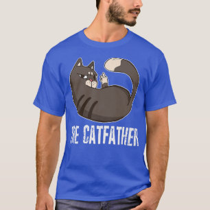 ontwerp van het katapaterieaal T-shirt Cute Cat t