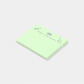 Ontwerp van het medisch recept/verpleegstation post-it® notes (Schuin)