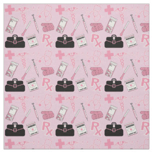 Ontwerp van het medische patroon - Roze Stof