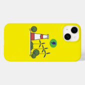 Ontwerp van het nucleaire plant Case-Mate iPhone case (Achterkant (horizontaal))