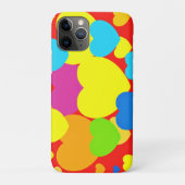 Ontwerp van het patroon van het hart Case-Mate iPhone case (Achterkant)