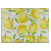 Ontwerp van het patroon van lemmetjes en bladeren snijplank (Voorkant)