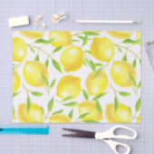 Ontwerp van het patroon van lemmetjes en bladeren tissuepapier (Craft)