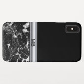 Ontwerp van het professionele monogram van de mann Case-Mate iPhone case (Achterkant (horizontaal))