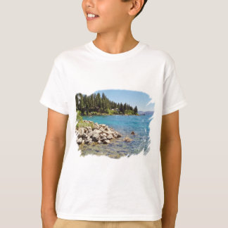 Ontwerp van het Tahoe-shirt voor het meer T-shirt
