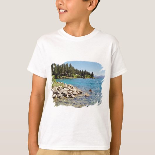 Ontwerp van het Tahoe-shirt voor het meer T-shirt (Voorkant)