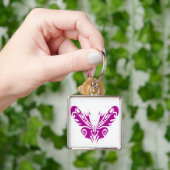 Ontwerp van het Tattoo van de tribale vlinder Sleutelhanger (Hand)