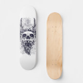 ontwerp van het Tattoo van doodskateboard Skateboard (Voorkant)
