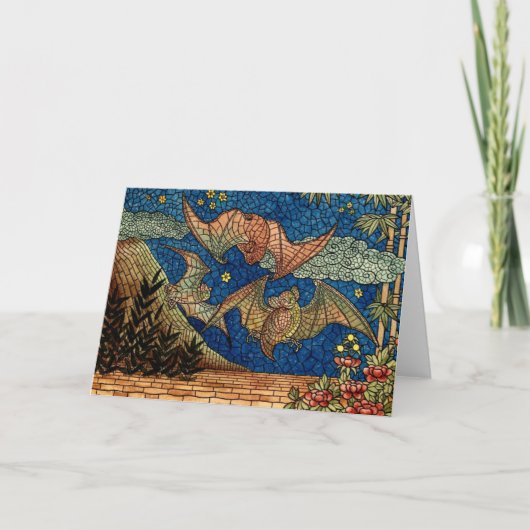 Ontwerp van het Venster van knuppels het Japanse Kaart (Voorkant)