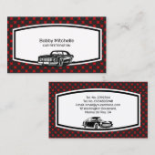 Ontwerp van het Visitekaartje voor het repareren v (Voorkant / Achterkant)