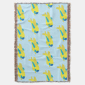 Ontwerp van het vliegtuig deken (Voorkant Verticaal)