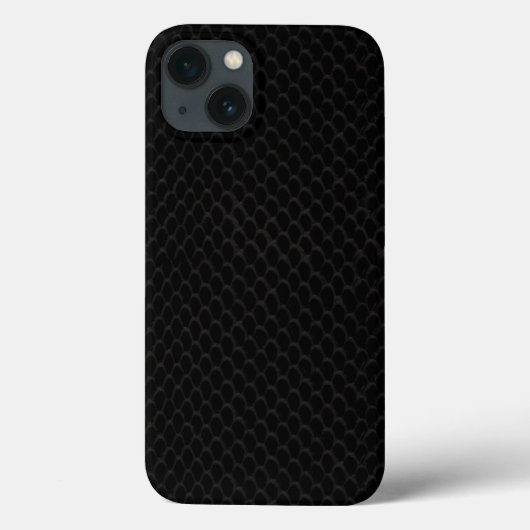 Ontwerp van het zwarte slingerpatroon Case-Mate iPhone case (Achterkant)