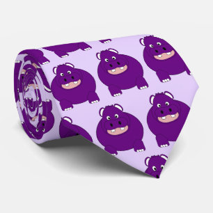 Ontwerp van Hippopotamus Stropdas