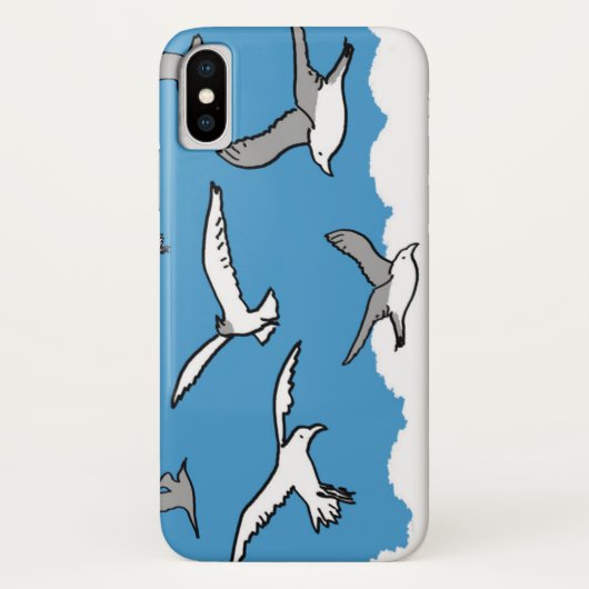 Ontwerp van hoge vliegvogels Case-Mate iPhone case (Achterkant)