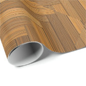 Ontwerp van houten vloervloer cadeaupapier (Rol Hoek)