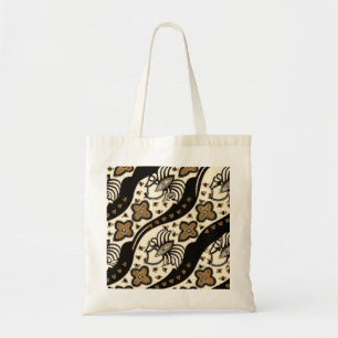 Ontwerp van Indonesische en Balinese kunst Tote Bag