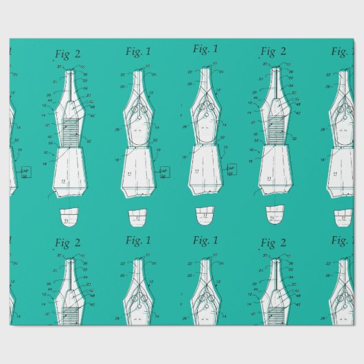 Ontwerp van inpakpapier voor vulpen (Zoom)