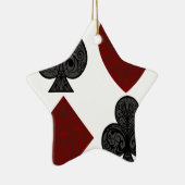 Ontwerp van kaartsystemen afspelen keramisch ornament (Rechts)