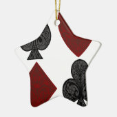 Ontwerp van kaartsystemen afspelen keramisch ornament (Links)