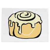 Ontwerp van kaneelrolCartoon Groot Cadeauzakje (Achterkant)