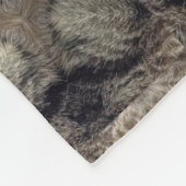 Ontwerp van kattenbont in tabelvorm 3 fleece deken (Hoek)