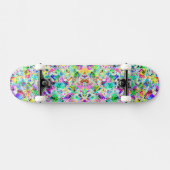 Ontwerp van kleurrijke fragmenten skateboard (Horizontaal)