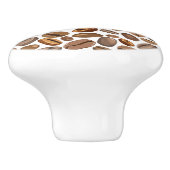 Ontwerp van koffie-bier keramische knop (Zijkant)