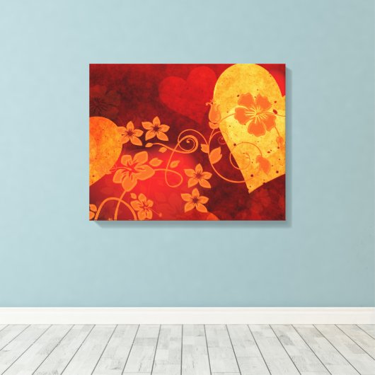 Ontwerp van kunstschilderCanvas Canvas Afdruk (Insitu (Houten vloer))