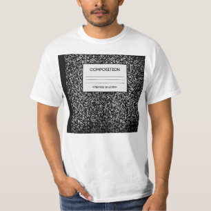 Ontwerp van laptop samenstellen t-shirt