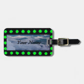 Ontwerp van Led en Sky Hoesje Bagagelabel (Voorkant horizontaal)