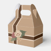 Ontwerp van lint met Floral Accent Box Bedankdoosjes (Voorkant Zijde)