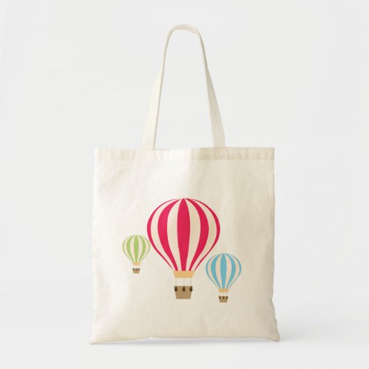 Ontwerp van luchtballonnen tote bag (Voorkant)