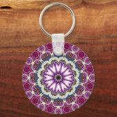 ontwerp van mandala sleutelhanger (Achterkant)