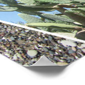 Ontwerp van mediterrane collage poster (Hoek)