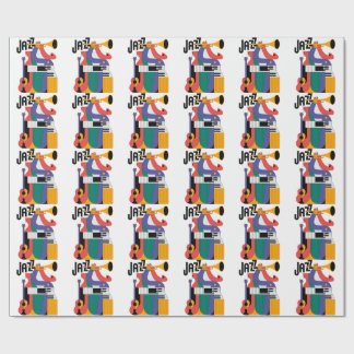 ontwerp van muziekinstrumenten cadeaupapier