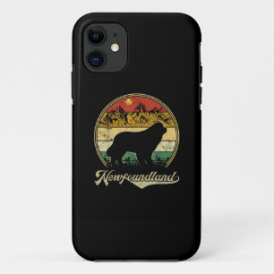Ontwerp van Newfoundland Gek geschenk voor honde iPhone 11 Hoesje