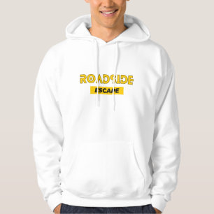 ONTWERP VAN ONTSNAPPINGSTYPOGRAFIE LANGS DE WEG HOODIE