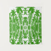 Ontwerp van palmbomen wandkleed (Voorkant)