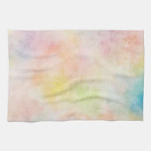 Ontwerp van pasteelWaterverf keukenhanddoek (Horizontaal)