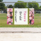 Ontwerp van Peony Party Spandoek (Insitu)